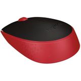 Logitech M171 1000DPI USB Wireless Mouse with 2.4G Receiver (Red)