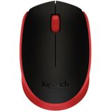Logitech M171 1000DPI USB Wireless Mouse with 2.4G Receiver (Red)
