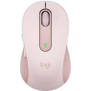 Logitech M650 5-toetsen 2000 DPI Draadloze Bluetooth Silent Mouse (Pink)