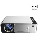 T6 2000ANSI Lumens 1080P LCD Mini Theater Projector  Phone Version  EU Plug(Silver)