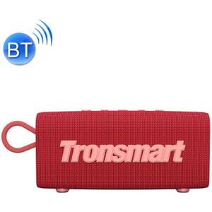 Tronsmart Trip Draagbare Outdoor IPX7 Bluetooth 5.3 Dual-Driver Luidspreker (Rood)