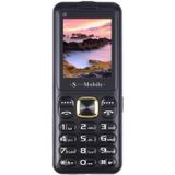 W23 oudere telefoon  2.2 inch  800mAh batterij  21 toetsen  ondersteuning voor Bluetooth  FM  MP3  GSM  Triple SIM (Goud)