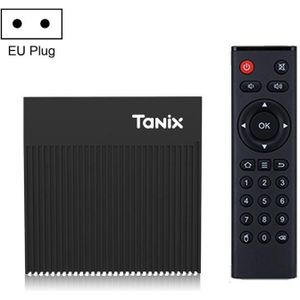 Tanix X4 Android 11 Smart TV Box  Amlogic S905X4 Quad Core  4GB+32GB  Dual Wifi  BT (EU-stekker)