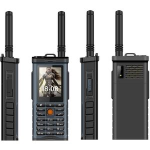S-G8800 Drievoudige Proofing Oudere Telefoon  Waterdicht Schokbestendig Stofdicht  2400mAh Batterij  2.2 inch  21 Toetsen  LED Zaklamp  FM  Quad SIM  met Antenne (Lichtblauw)