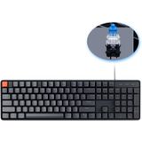 Original Xiaomi 104 Keys Blue Switch Wired Mechanical Keyboard Support Win / Mac OS