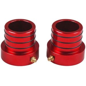 Voor Jeep Wrangler JK TJ Dana 30/44 Auto Modificatie Front inner Outer Shaft Tube Seal Kit (Rood)