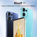 Rino9 SDDP7  512 MB + 4 GB  5 0 inch scherm  Gezichtsidentificatie  Android 4.4.2 MTK6572 Dual Core  netwerk: 3G