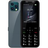 SERVO X4 Mini mobiele telefoon  Engelse sleutel  2 4 inch  MTK6261D  21 toetsen  ondersteuning voor Bluetooth  FM  Magic Sound  automatisch opnemen van oproepen  zaklamp  zwarte lijst  gsm  quad-sim