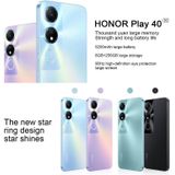 Honor Play 40 5G WDY-AN00  6GB+128GB  Chinese versie  Face ID & Side Fingerprint Identification  5200mAh  6.56 inch MagicOS 7.1 / Android 13 Qualcomm Snapdragon 480 Plus Octa Core tot 2.2GHz  Netwerk: 5G  Geen ondersteuning voor Google Play