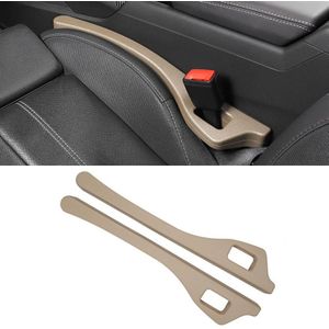 1 Paar Autostoel Gap Bar Auto-interieur Armsteun Doos Gap Lekvrije Filler (Beige)