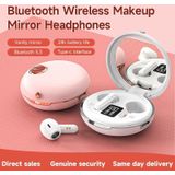 HXSJ Air-S28 TWS Bluetooth 5.3 True Wireless HiFi Stereo Make-up Mirror-koptelefoon met oplaadetui