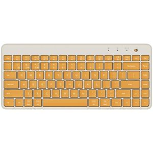 Origineel Xiaomi XMBXJP01YM 85 toetsen draagbaar dual-mode toetsenbord (beige wit)