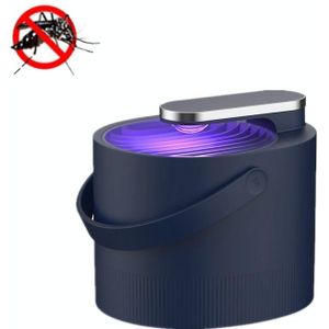 USB Mute Mosquito Killer LED Huishouden Blauw Violet Licht Muggenvanger (Blauw)