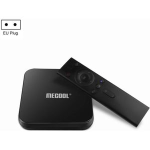 MECOOL KM9 Pro 4K Ultra HD Smart Android 9.0 Amlogic S905X2 TV Box met afstandsbediening  2 GB+16 GB  Ondersteuning WiFi /HDMI/TF-kaart/USBx2  EU-stekker