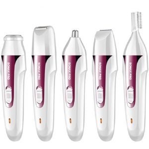 SONAX PRO Dames Multifunctionele oplaadbare wasbeurt professionele wenkbrauw trimmer epilator(Paars)