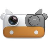 Koe WIFI Kids Camera Mini SLR Cartoon Digitale Camera (Bruin)