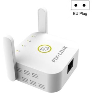 PIX-LINK WR22 300Mbps Wifi Wireless Signal Amplification Enhancement Extender  Plug Type:EU Plug(White)