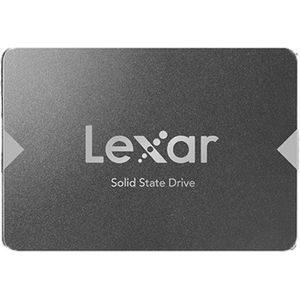 Lexar NS100 2 5 inch SATA3 Notebook Desktop SSD Solid State Drive  Capaciteit: 256 GB (Grijs)