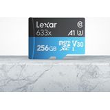 Lexar 633x 256 GB High-speed Mobiele Telefoon Camera Geheugen TF Card Switch Uitbreiding Driving Recorder Dedicated Storage Flash Geheugenkaart