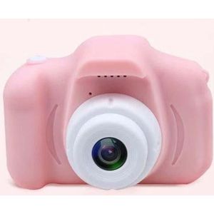 8.0 MP HD Kinderen Speelgoed draagbare digitale spiegelreflexcamera (Roze)