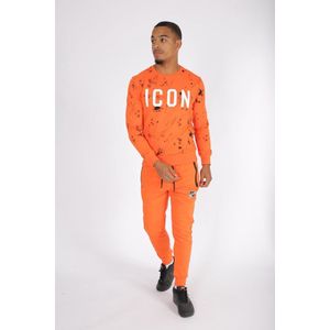 Icon - Modaitalia - Joggingpak - Oranje