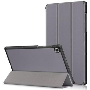 Magnetische Vouw Lederen Stand Tablet Shell Funda Compatibel Met Lenovo Tab M10 HD 2nd Gen Case TB x306f x505 x605 Cover (Color : Gray, Size : M10 HD 2nd TB-X306)