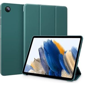 Smart PU Leather Cover Compatibel Met Samsung Galaxy Tab A8 S6 Lite P610 P615 A7 A7 lite A8.0 A10.1 a10.5 Tablet Case (Color : Dark green, Size : Tab S8 11in)