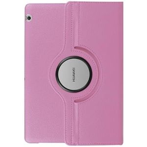 Stand 360 Roterende Case Compatibel Met Huawei MediaPad T5 10 T3 9.6 M5 Lite 10.1 8.0 MatePad Pro 10.8 10.4 T8 Tablet Funda (Color : Pink, Size : MatePad 10.4)