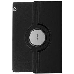 Stand 360 Roterende Case Compatibel Met Huawei MediaPad T5 10 T3 9.6 M5 Lite 10.1 8.0 MatePad Pro 10.8 10.4 T8 Tablet Funda (Color : Black, Size : M5 Lite 8.0)