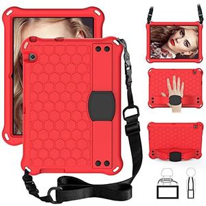 Compatibel MetHuawei MediaPad T3 10 AGS-W09 AGS-L09 AGS-L03 T3 9.6 ""Tablet Case funda (Color : Red 2, Size : Mediapad T3 10 9.6)