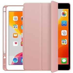 Tablet hoes compatibel met Lenovo Tab M10 Plus 3e generatie TB-128FU TB-125FU Xiaoxin Pad 2022 10.6"" hoes for potloodhouder (Color : Pink, Size : For Lenovo TB-128FU)