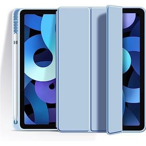 Tablet hoes compatibel met Lenovo Tab M10 Plus 3e generatie TB-128FU TB-125FU Xiaoxin Pad 2022 10.6"" hoes for potloodhouder (Color : Sky blue, Size : For Lenovo TB-128FU)