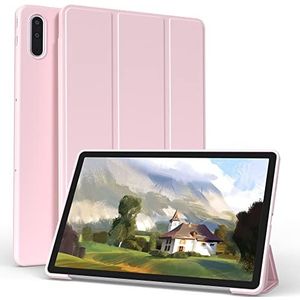 Magnetische Tri-Fold Stand Tablet Case Compatibel met Lenovo Tab M10 3rd Gen 10.1“ TB-328FU/328XU 2022 11.2"" 10.6"" (Color : Pink, Size : M10Plus 3rd TB125FU)