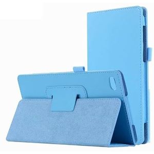 Case Compatibel Met Lenovo Tab M7 TB-7305F TB-7305I TB-7305X 7.0 inch PU Leather Flip Stand Tablet Cover Case (Color : Light Blue)