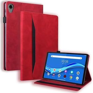 Case Compatibel Met Lenovo Tab M8 M 8 FHD TB-8505X 8505F 8506F 8705F Tablet Case PU Leather Business Folio Shell (Color : Red, Size : TB-8505F TB-8505X)