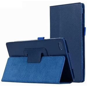 PU Leather Flip Stand Cover Compatibel Met Lenovo Tab M7 TB-7305F TB-7305I TB-7305X 7.0 inch Tablet Case Funda (Color : Dark Blue)
