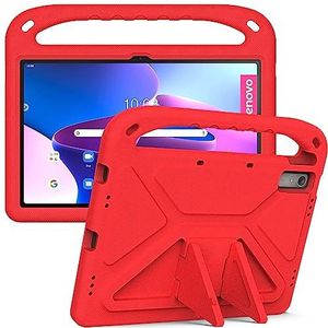Compatibel Met Lenovo Tab P11 2nd Gen TB-350FU/TB-350XC (11.5"") EVA Tablet Case Kids Kinderen Cartoon Stand 2022 Cover (Color : Red, Size : For Tab P11 2nd Gen)