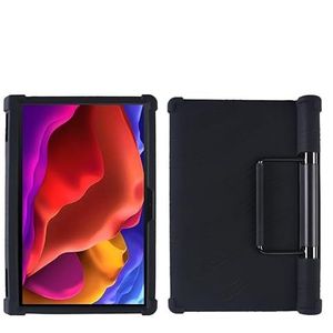 Soft Silicon Shockproof Tablet Case Compatibel Met Lenovo Yoga Pad Pro Tab 13 YT-K606F 13 Beschermhoes NIEUWE Funda (Color : Black, Size : YOGA TAB 13 K606)