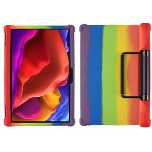 Soft Silicon Shockproof Tablet Case Compatibel Met Lenovo Yoga Pad Pro Tab 13 YT-K606F 13 Beschermhoes NIEUWE Funda (Color : Rainbow, Size : YOGA TAB 13 K606)