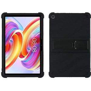 Soft Silicon Shockproof Tablet Cases Geschikt for Teclast T50 11 inch Beschermende Shell Stand Holder Cover (Color : Black, Size : For Teclast T50)