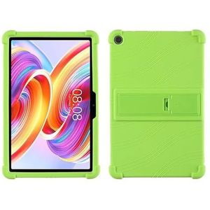Soft Silicon Shockproof Tablet Cases Geschikt for Teclast T50 11 inch Beschermende Shell Stand Holder Cover (Color : Green, Size : For Teclast T50)