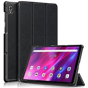 Tablet beschermhoes compatibel met Lenovo Tab K10 10,3 inch 2021 TB-X6C6X TB-X6C6F Tablet Painted Shell (Color : Black)
