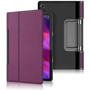 Beschermende Smart Shell Compatibel met Lenovo Yoga Tab 11"" 2021 Case YT-J706F J706N Tablet Magnetische Cover (Color : Purple, Size : For Yoga Tab 11 inch)