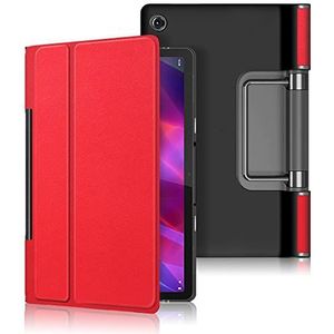 Beschermende Smart Shell Compatibel met Lenovo Yoga Tab 11"" 2021 Case YT-J706F J706N Tablet Magnetische Cover (Color : Red, Size : For Yoga Tab 11 inch)