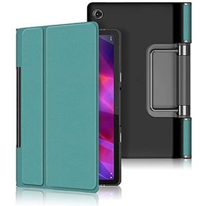 Beschermende Smart Shell Compatibel met Lenovo Yoga Tab 11"" 2021 Case YT-J706F J706N Tablet Magnetische Cover (Color : Green, Size : For Yoga Tab 11 inch)