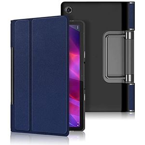 Beschermende Smart Shell Compatibel met Lenovo Yoga Tab 11"" 2021 Case YT-J706F J706N Tablet Magnetische Cover (Color : Dark blue, Size : For Yoga Tab 11 inch)