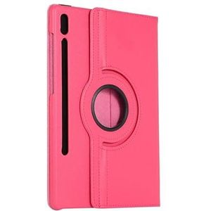 360 Graden Roterende Flip Stand Tablet Case Geschikt for Samsung Galaxy Tab S9 S8 Ultra S7 S8 S9 Plus S7 FE Case (Color : Rose Red, Size : For Tab S8 Ultra 14.6)