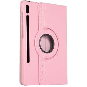 360 Graden Roterende Flip Stand Tablet Case Geschikt for Samsung Galaxy Tab S9 S8 Ultra S7 S8 S9 Plus S7 FE Case (Color : Pink, Size : For Tab S8 Plus 12.4"")