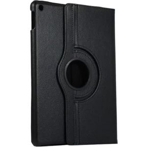 360 Graden Roterende Stand Tablet Cover Case Geschikt for Lenovo Tab M10 Plus 3e Gen 2022 10.6 inch TB-125F TB-128F (Color : Black)