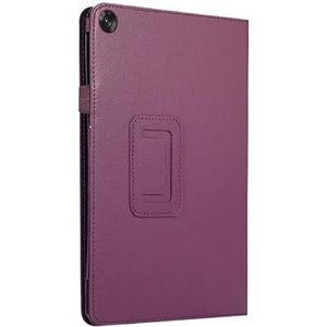 Geschikt for Lenovo Tab M7 7.0 TB-7305F M8 8.0 inch TB-8705F TB-8505F TB-8506F 3e Gen Case Flip PU Leather stand Cover (Color : Purple, Size : M8 3rd 8.0 TB-8506F)
